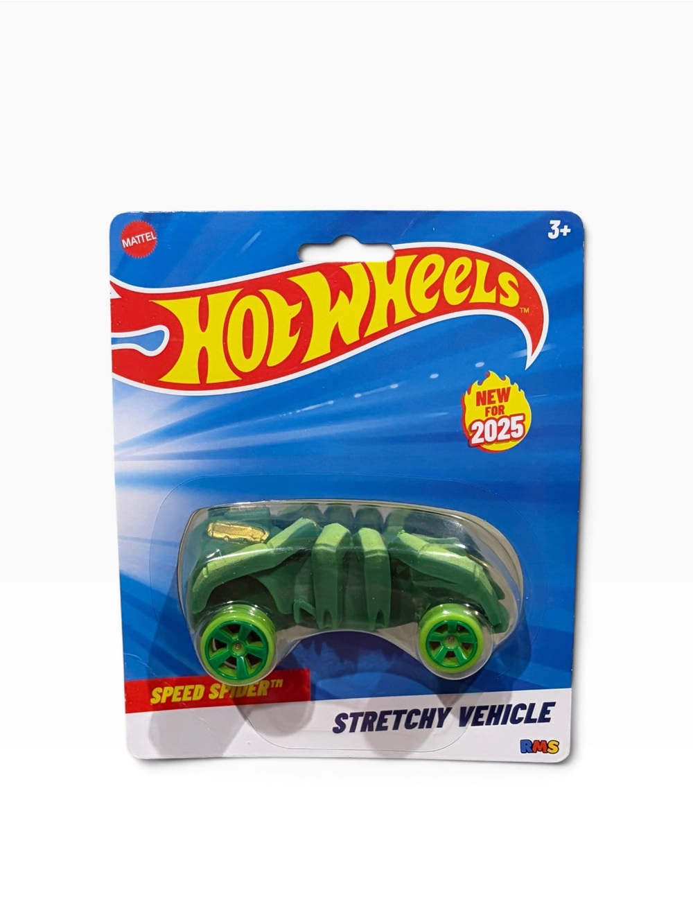Hot Wheels Speed Spider Stretchy Vehicle Green New for 2025 NIP